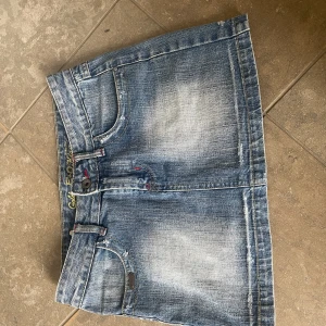 Jeans kjol - Skit snygg vintage jeanskjol 