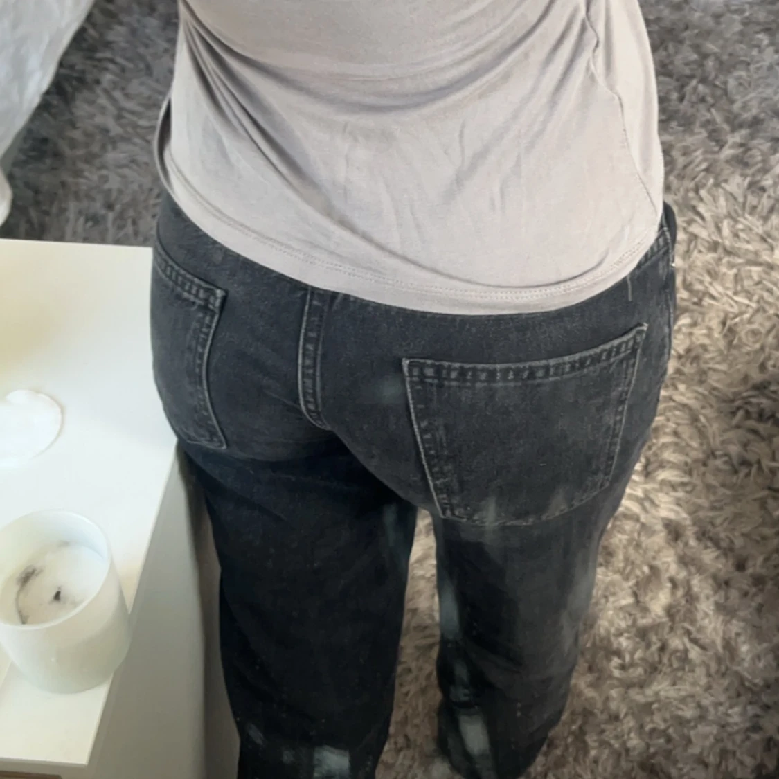 Lågmidjade straight leg  - 90