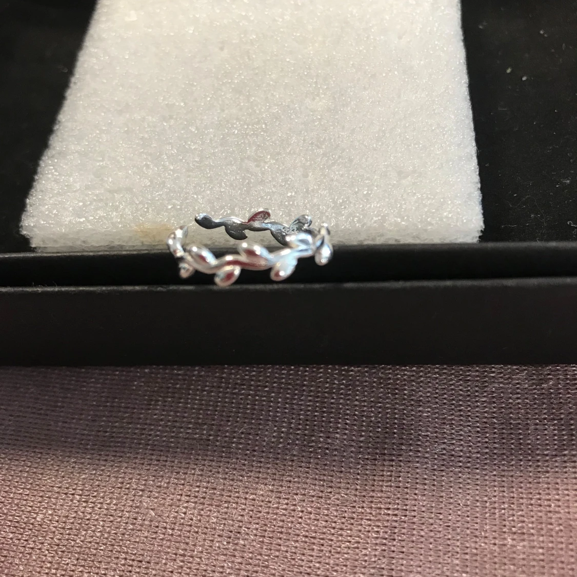 925 Silverpläterade Ring  - 93