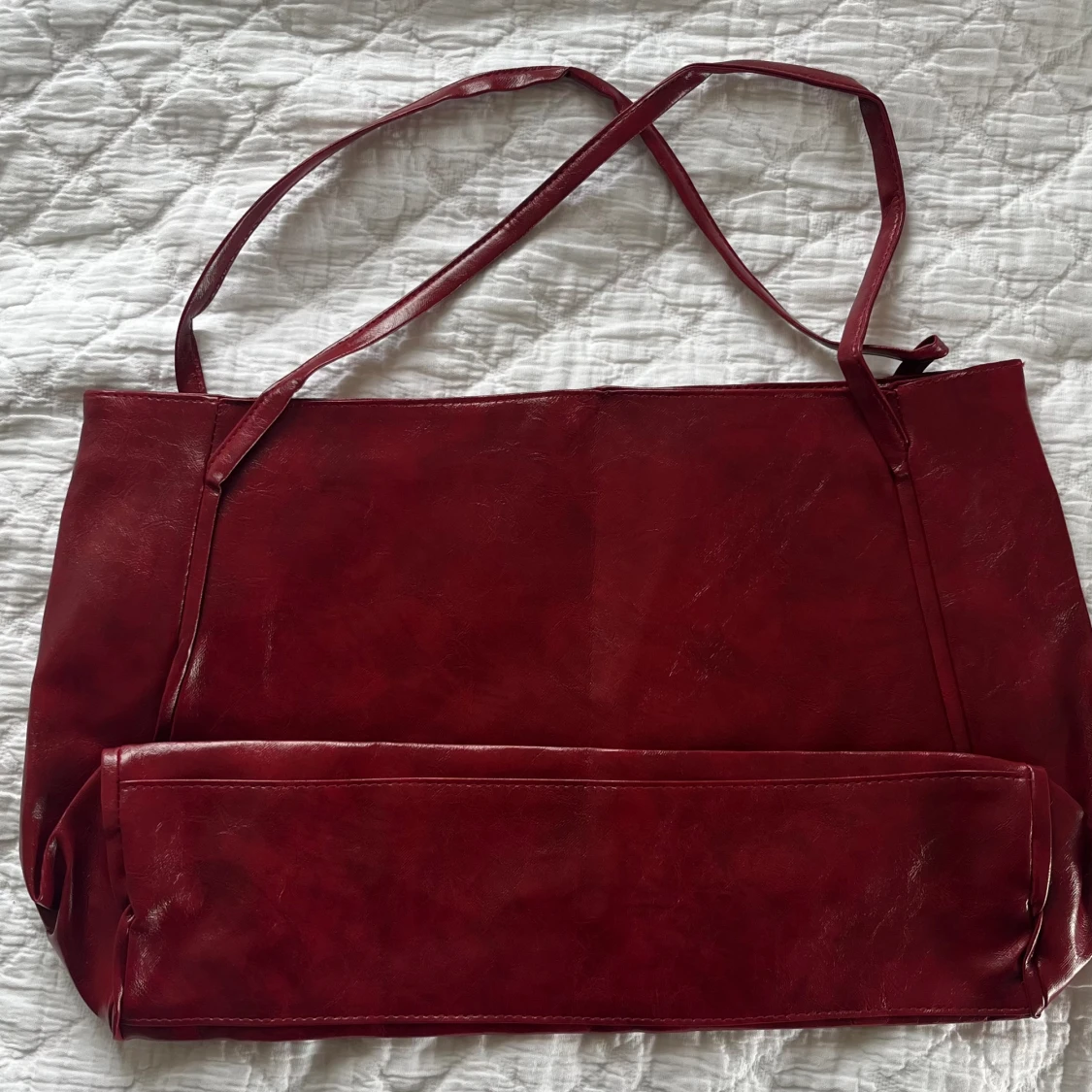 Röd väska - 91