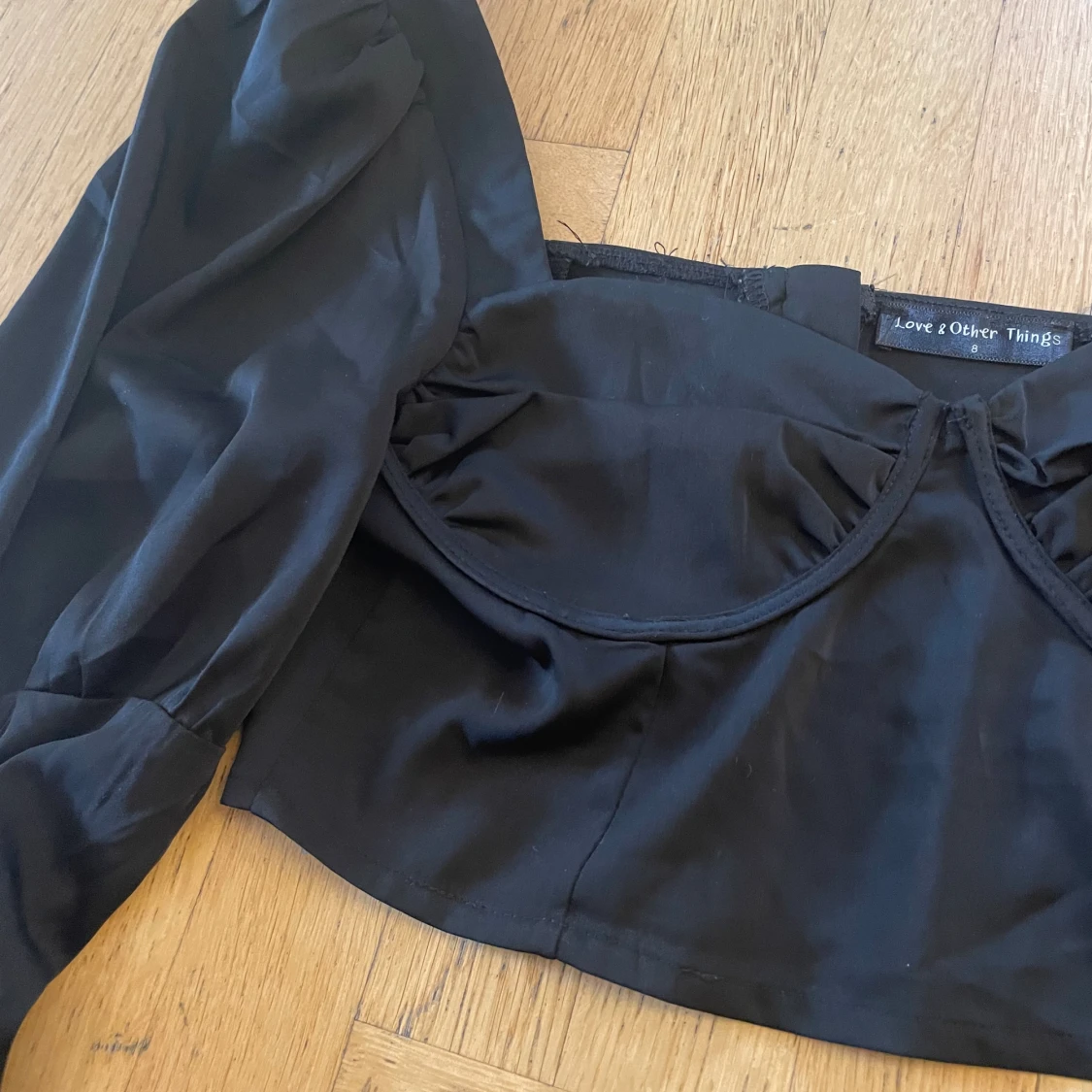 Svart fest topp - 91