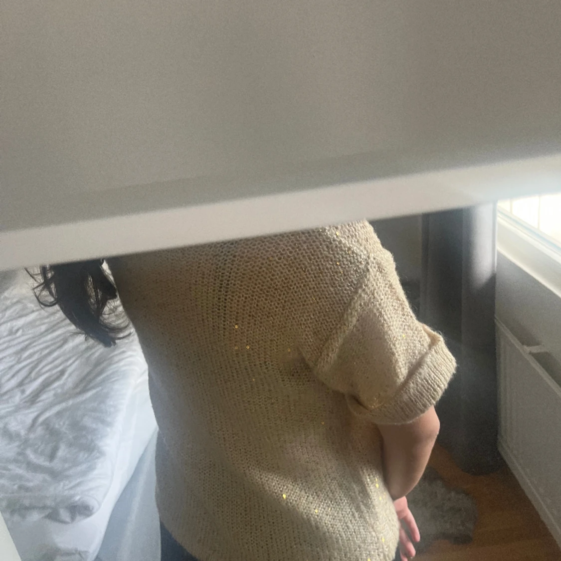 Stickad T-shirt  - 90