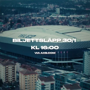 Säljer 5 biljeter  - Säljer 5 biljeter för 3250 snabb affär fick fel platser 