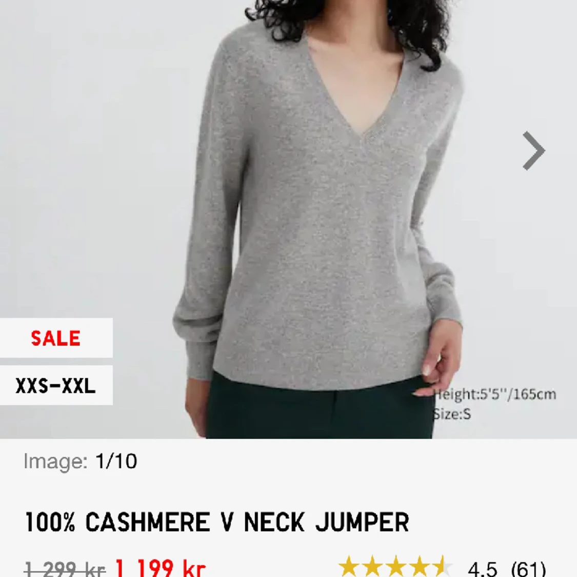 Cashmire tröja Dam - 90