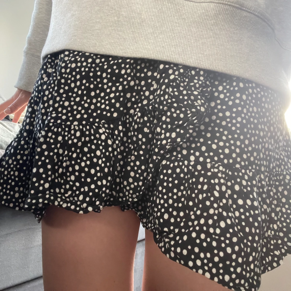 Söt mönstrad minikjol!! - 90