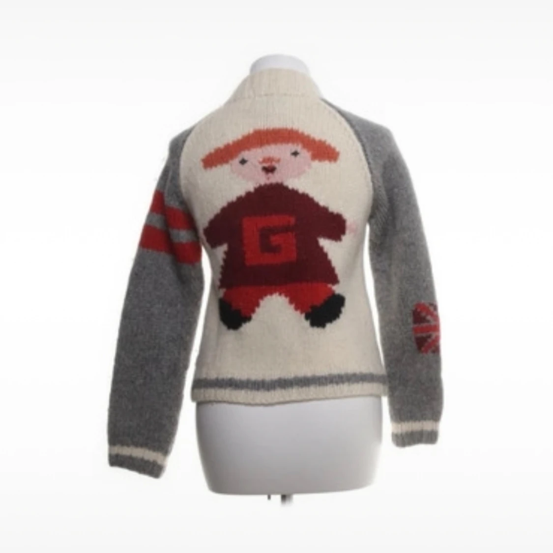 Stickad zipup Guru - 90