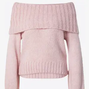 Säljer denna fina rosa stickade tröja från Gina Tricot! Helt i nyskick, aldrig använd och i storlek xs
