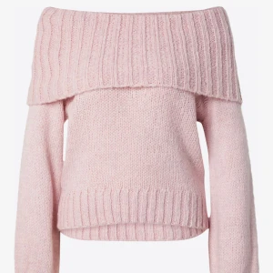 Rosa stickad tröja🩷 - Säljer denna fina rosa stickade tröja från Gina Tricot! Helt i nyskick, aldrig använd och i storlek xs