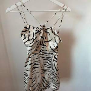 Zebra klänning från Zara i fint skick