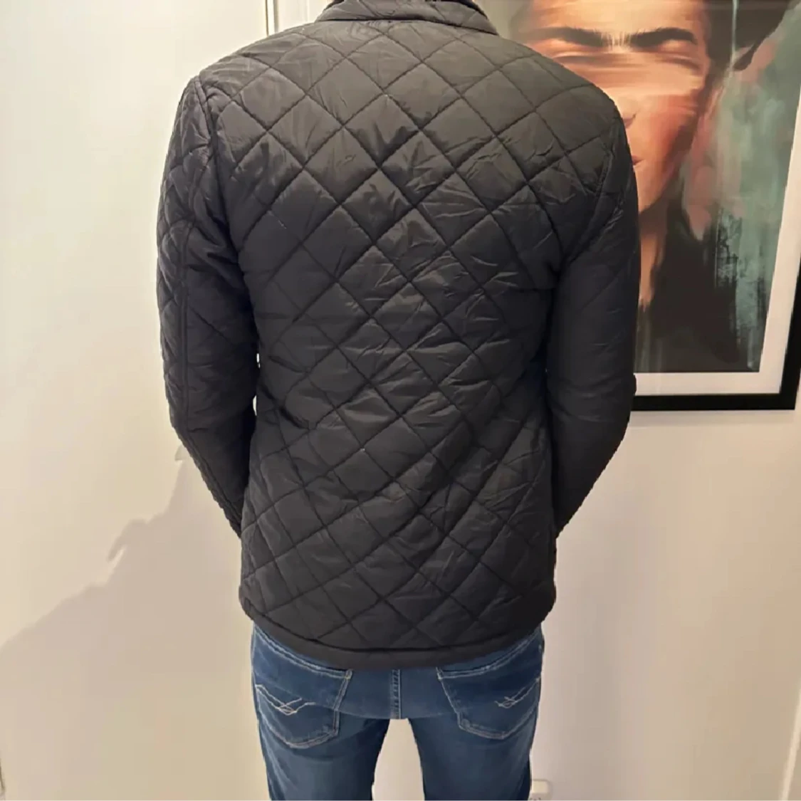 Field jacket quilted svart - 91