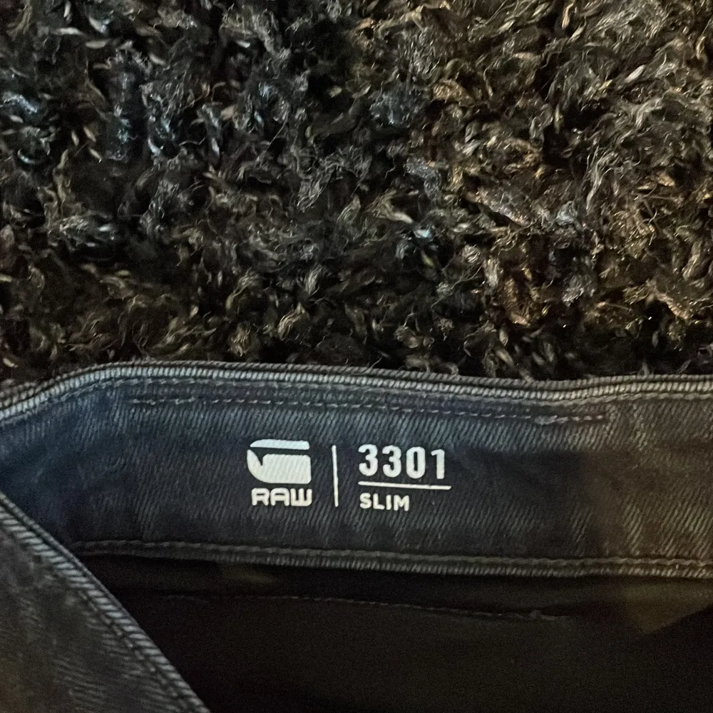 G star raw jeans i helt okej skick, modellen 3301 slim storlek 30. Jeans & Byxor.