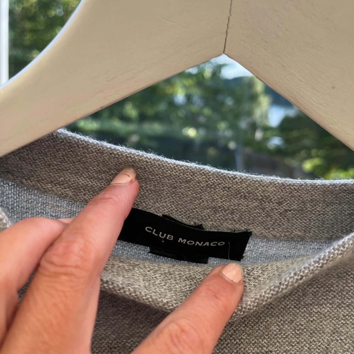 NY! Club Monaco merinoullströja merino sweater storlek S - 91