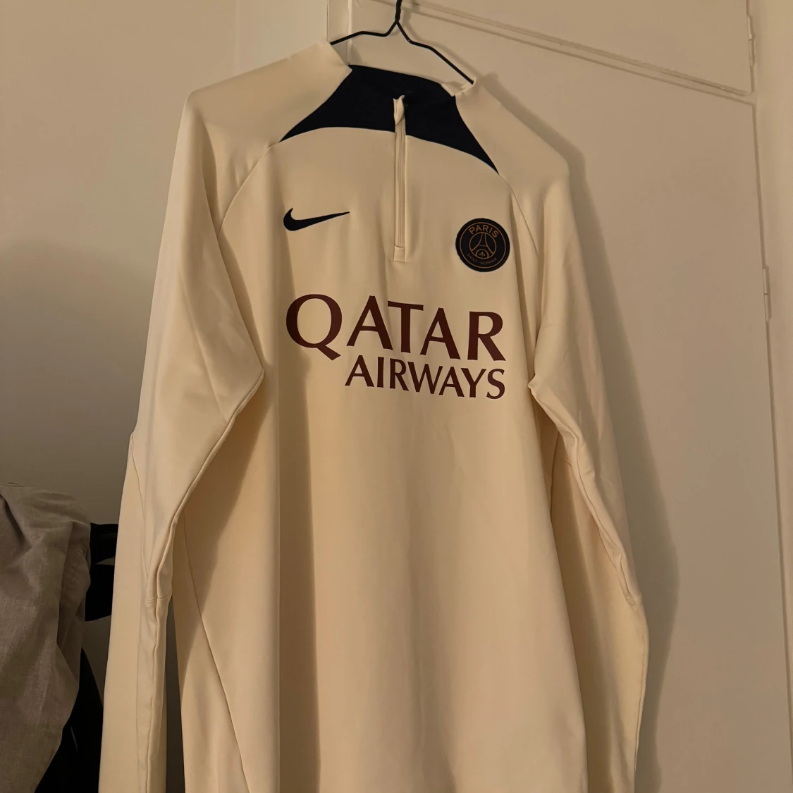 Paris Saint-Germain Träningströja Dri-FIT Strike Drill - Vit/Blå. - 91