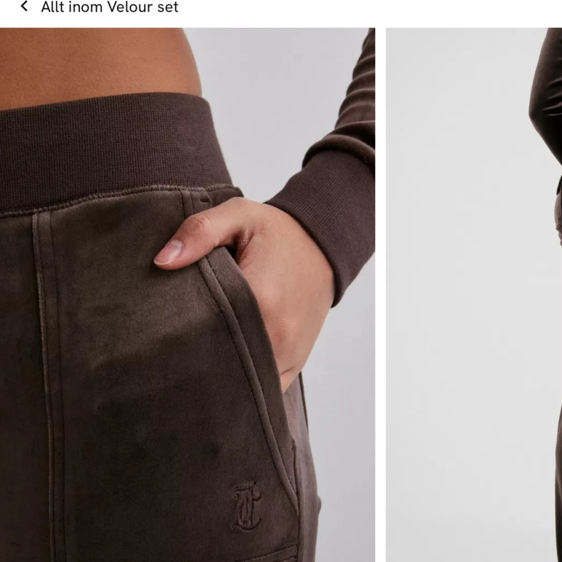 Bruna juicy byxor - 90