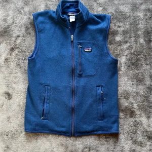 Patagonia väst M - Säljer en stilren Patagonia väst i storlek Medium. Varm och skön perfekt för våren