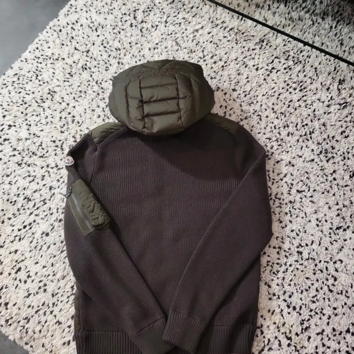 Äkta Moncler cardigan olivgrön