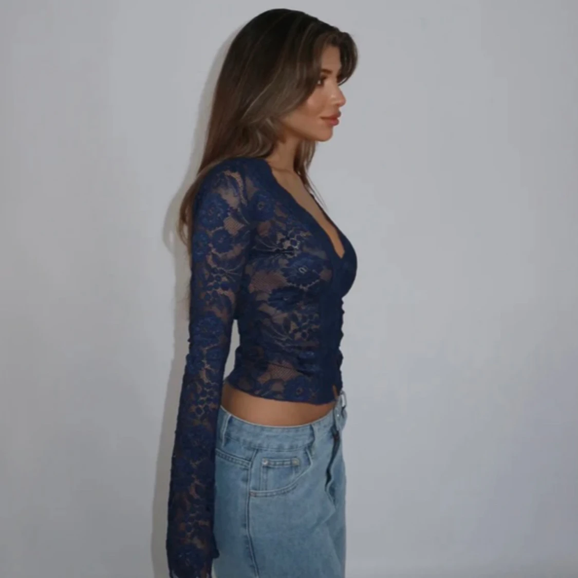 Venderbys mörk blå topp - 91