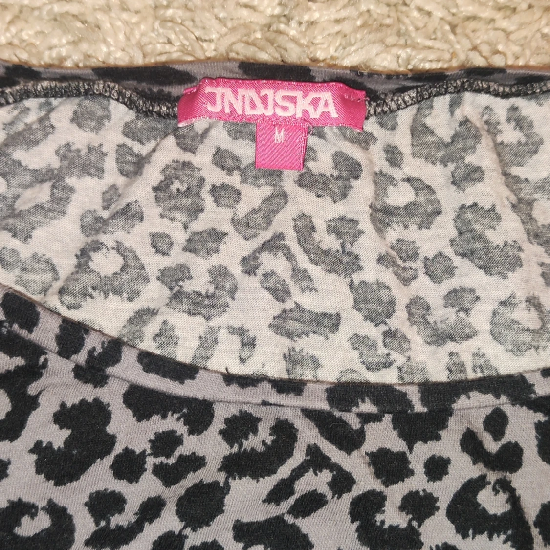 Leopard mönstrad tröja  - 91