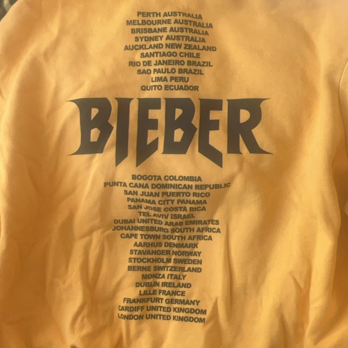 Justin Bieber croppad hoodie - 30