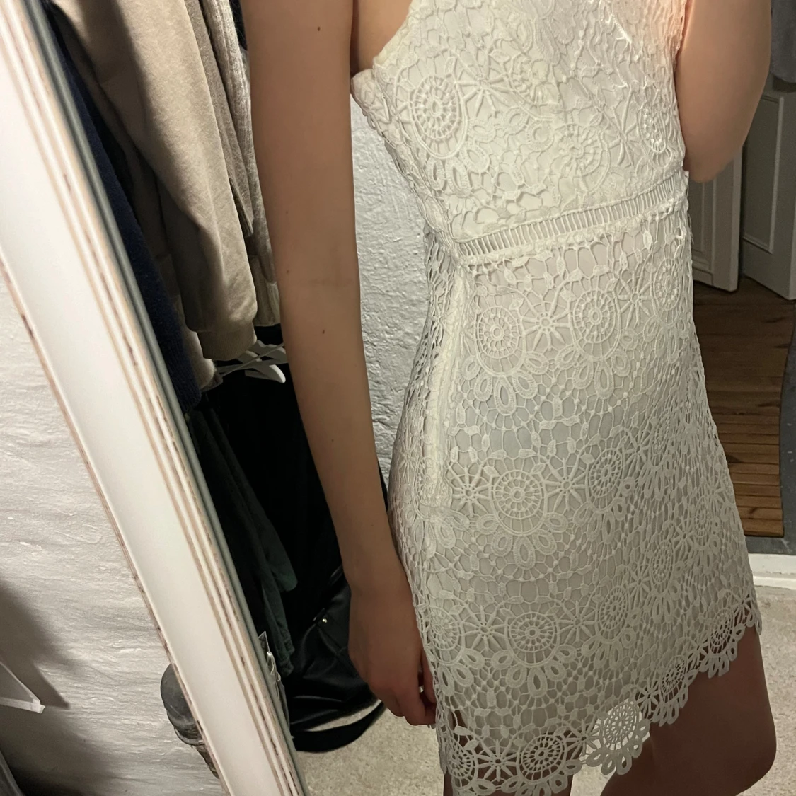 Studentklänning med spets - 91