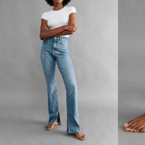 Helt nya jeans från gina tricot, slutsålda online. Nypris 499kr