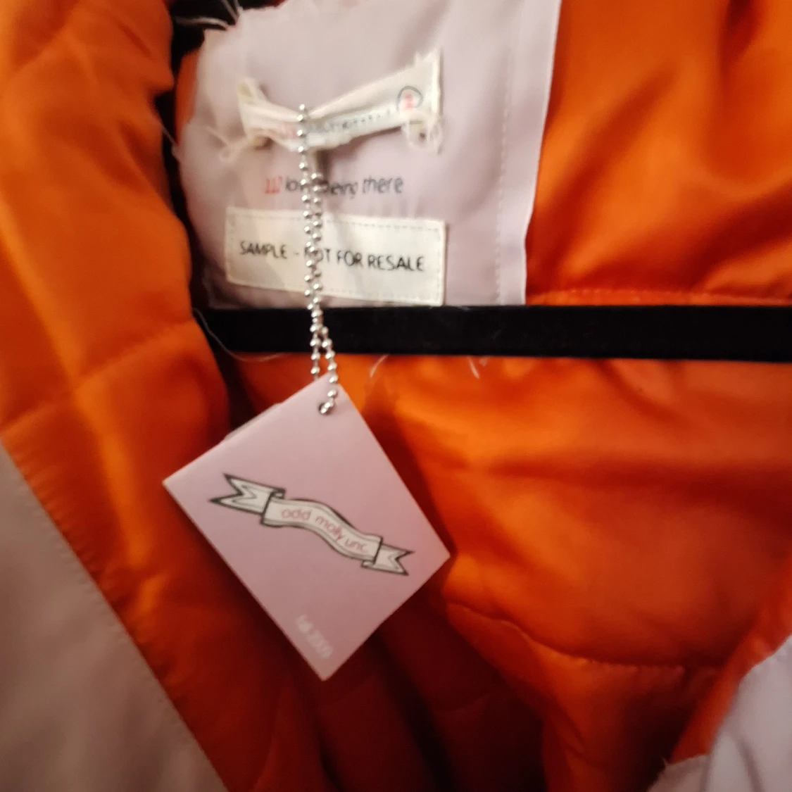 Odd molly hooded pile parka vintige i nyskick stl.1 - 90