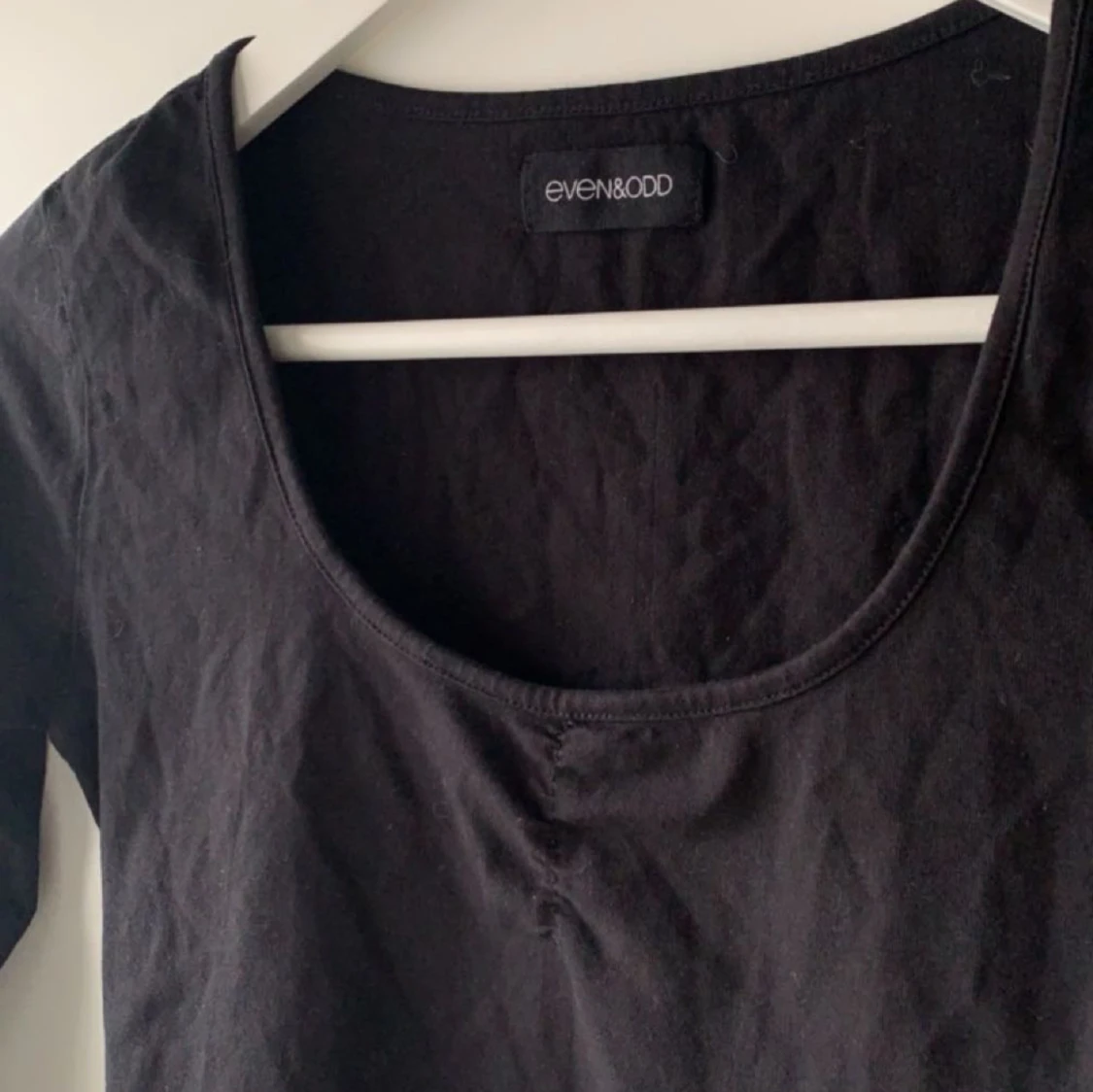 Långärmad tröja, svart - 90