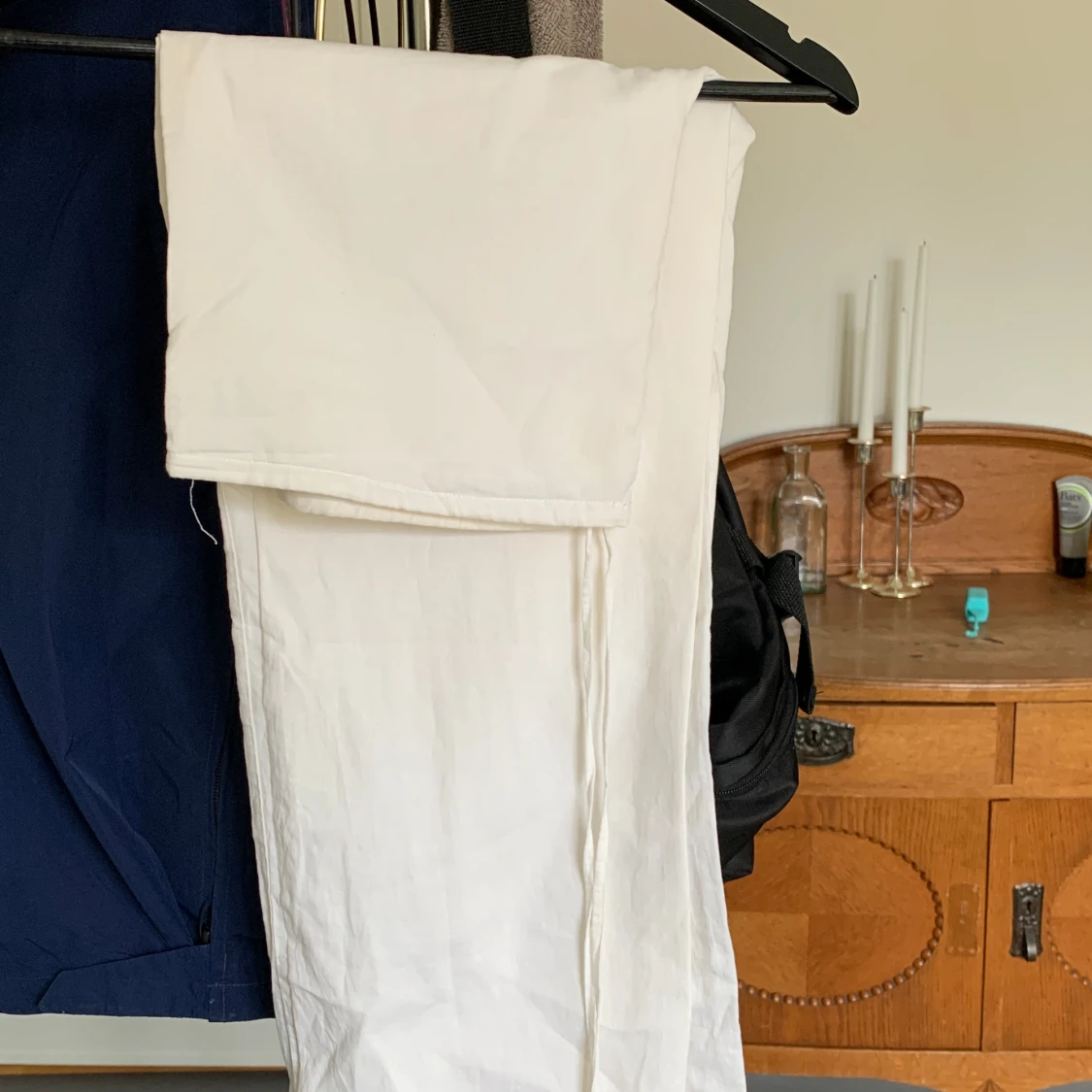 Långärmad skjorta med byxor i 100% bomull..  - 90