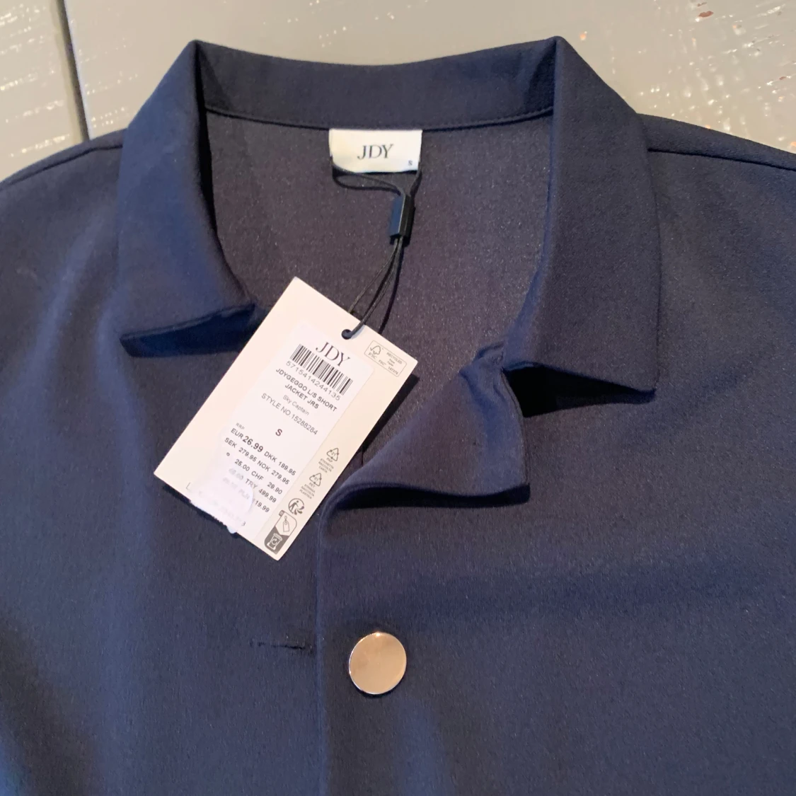 Kavaj marinblå oanvänd - 90