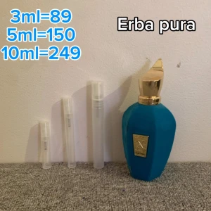 Xerjoff erba pura  - Jag säljer samples av xerjoff erba pura. En stark och söt blandning som doftar som en fruktkorg. Passar båda kön