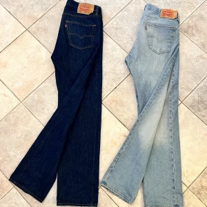 Levi’s 501 men size - Levis 501 jeans, ett par mörkblåa och ett par ljusblåa. Storlek 34/34. 450 per jeans. 800 för båda jeansen.