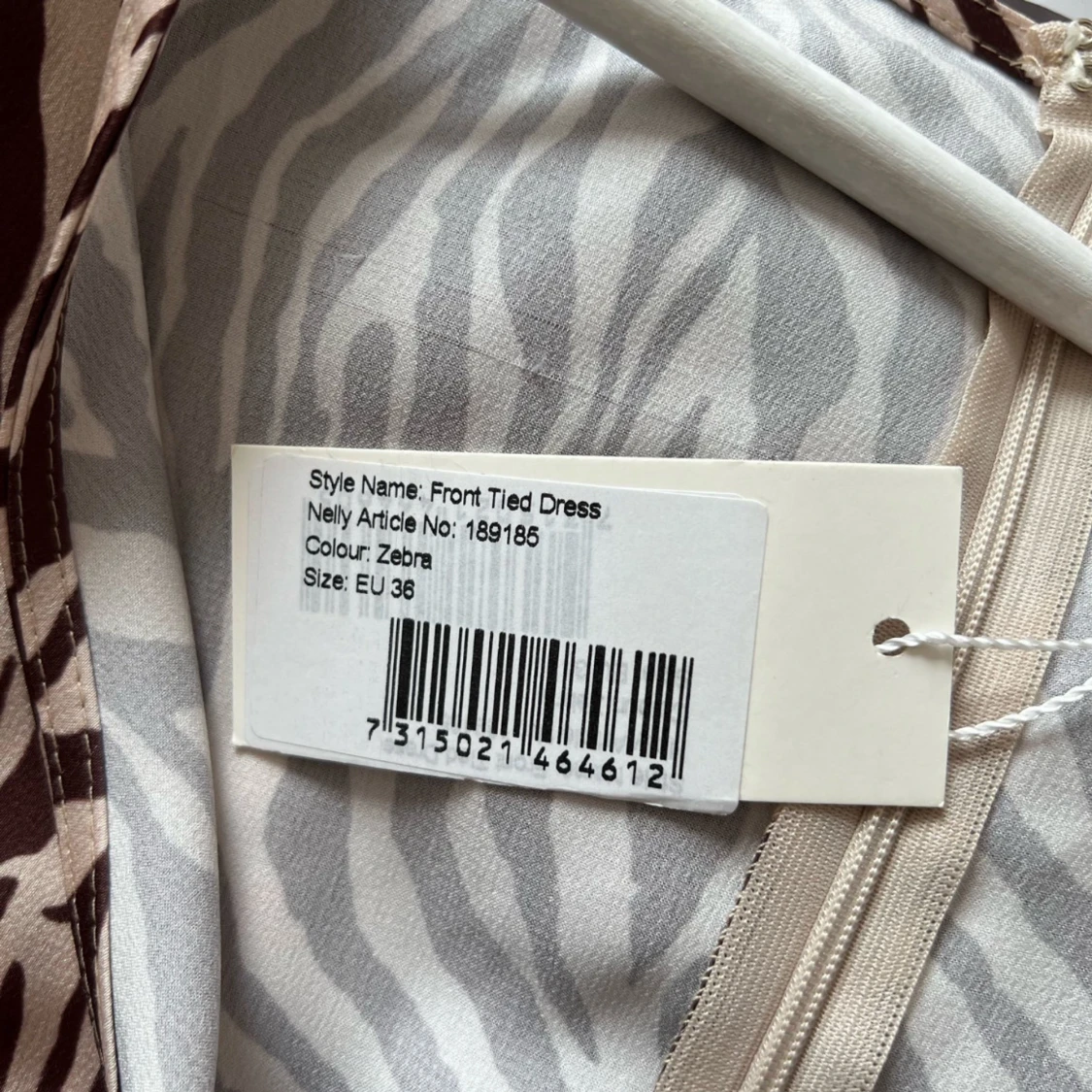 Zebra-klänning - 91