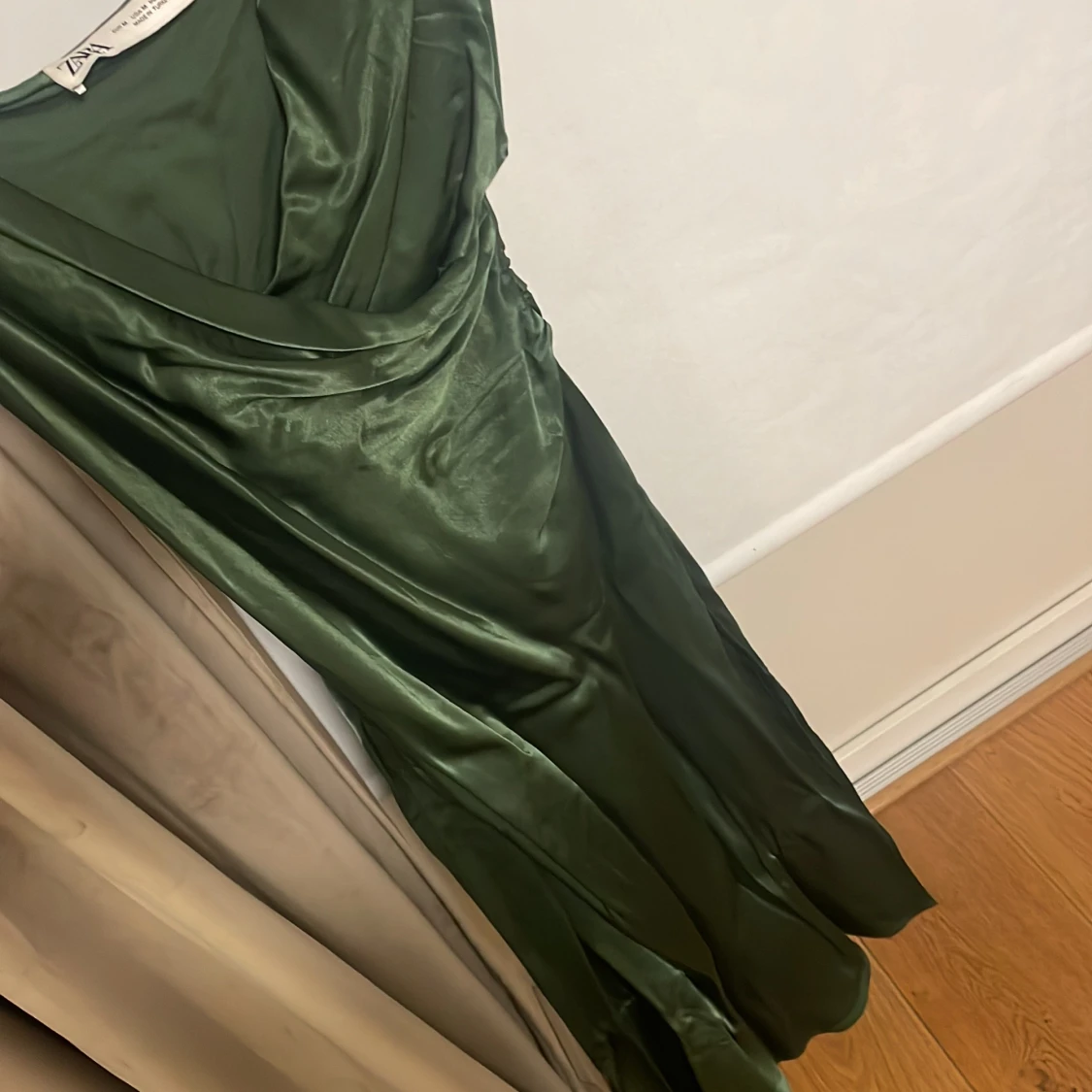 Grön långklänning från Zara - 90