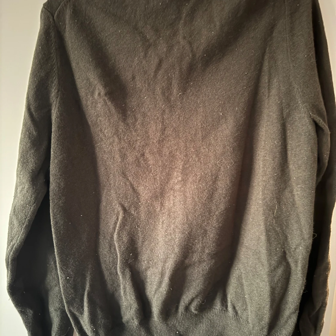 Mörkgrön kofta med dragkedja - 1