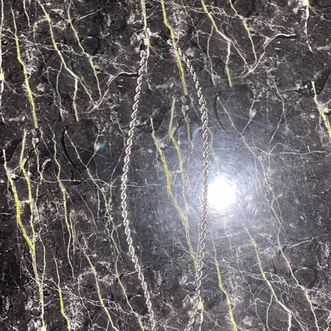 Silverfärgad kedja - 4