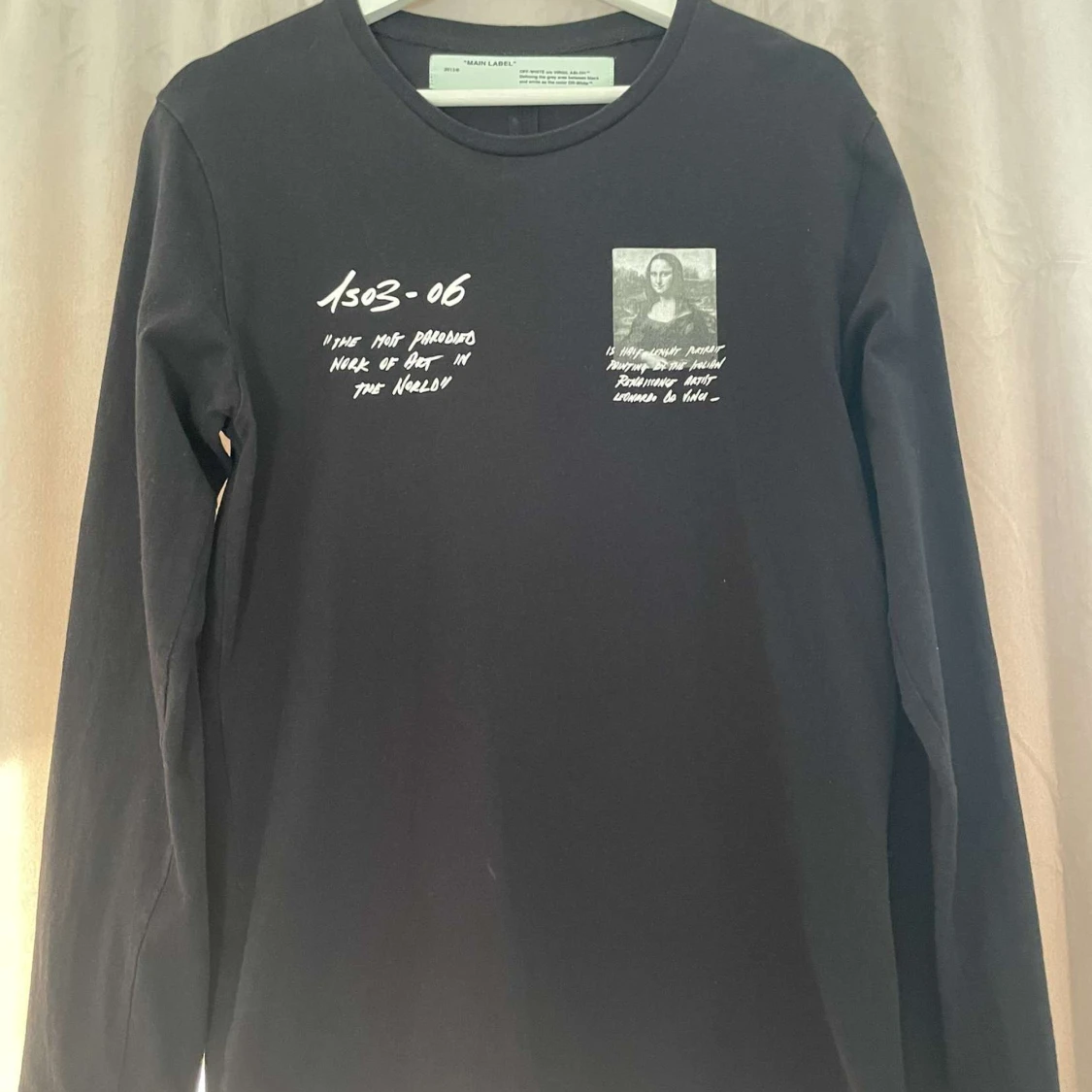 Svart långärmad tröja från Off-White