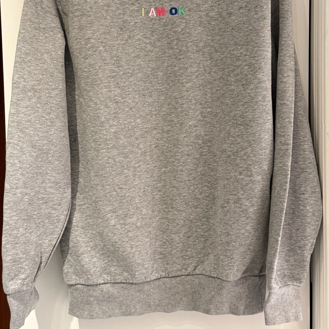 Grå sweatshirt från H&M Divided - 1