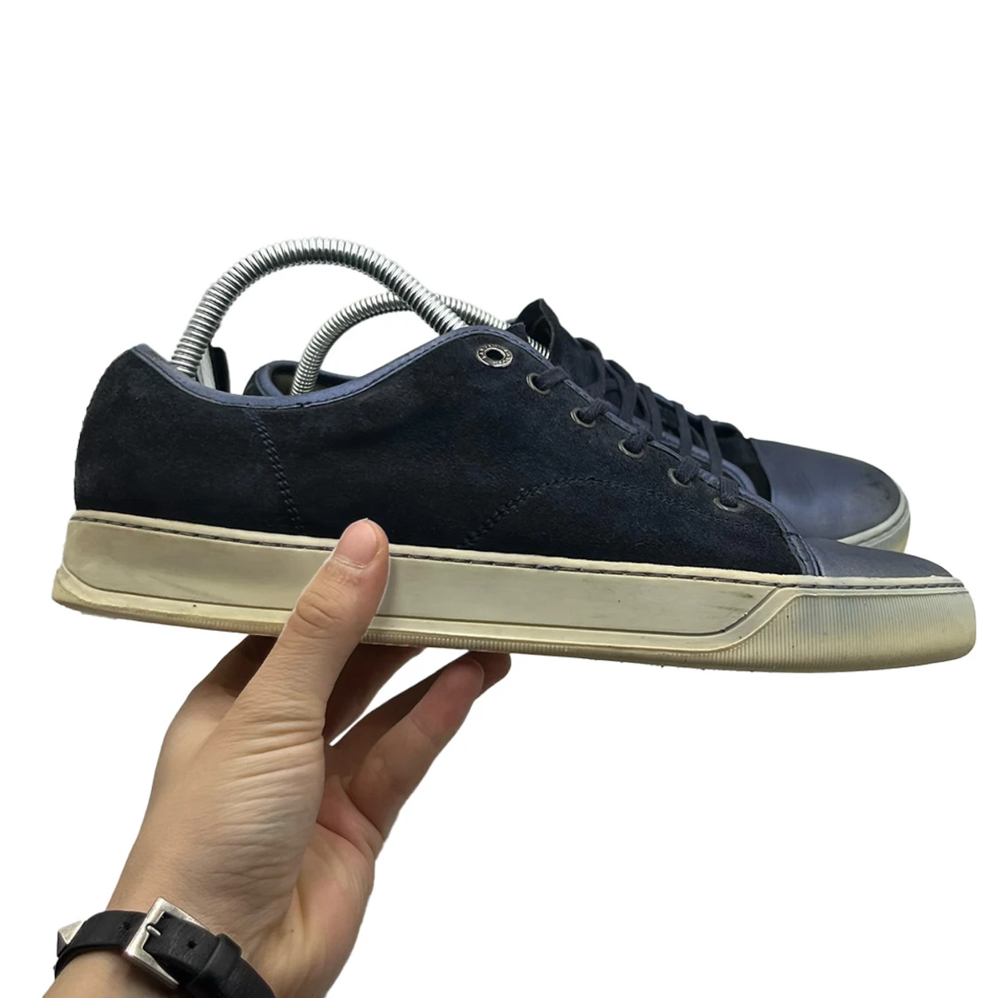 Lanvin cap toe blå - 1