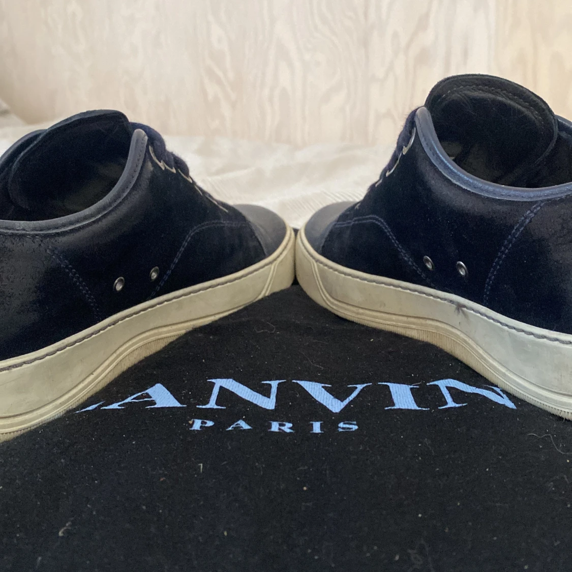 Svarta sneakers från Lanvin - 4