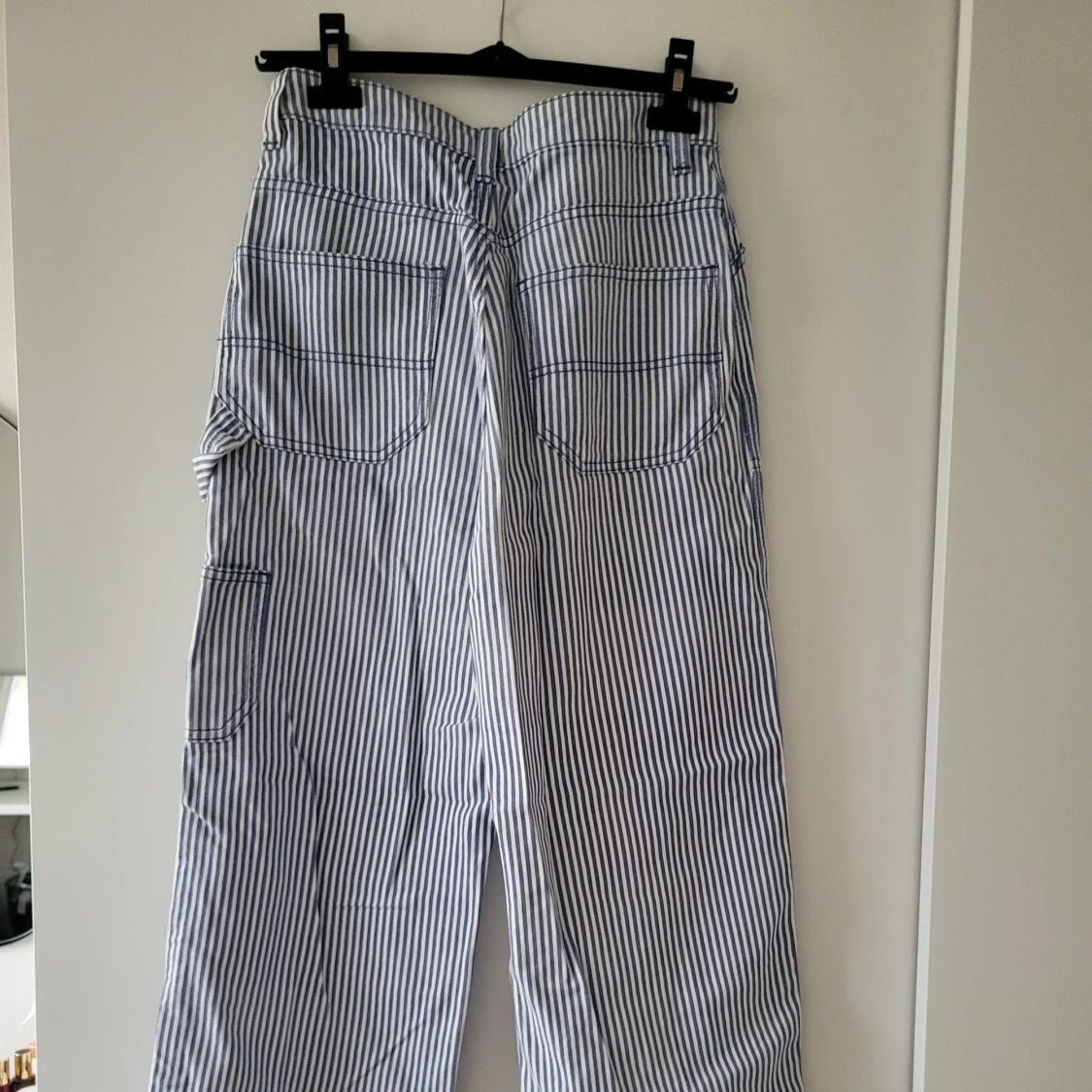 Hm randiga cargo byxor - 3