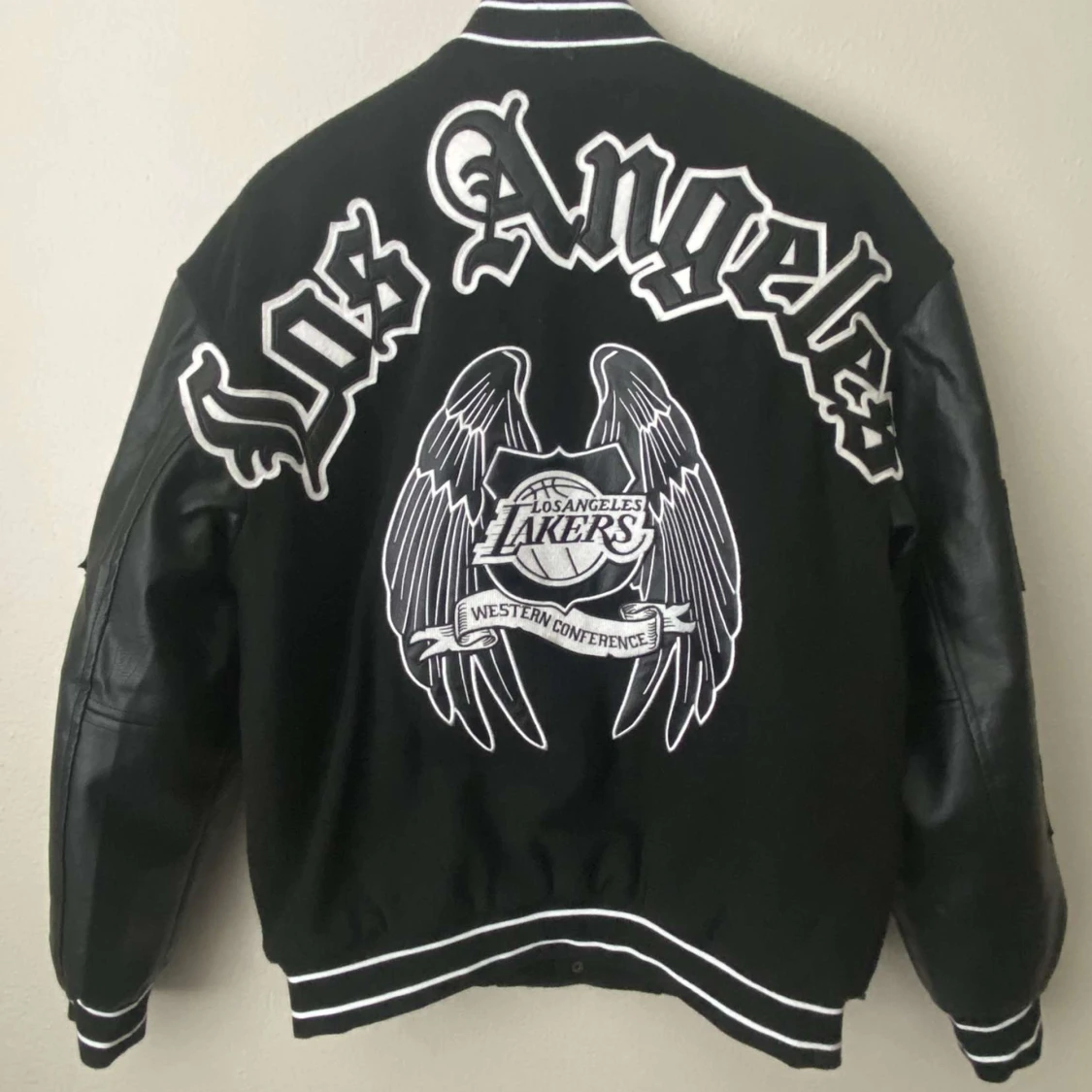 Svart Lakers bomberjacka - 2