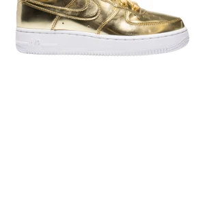 Nike dam Air Force 1 SP Gold storlek 38 - Nike Air Force 1 Gold limited edition. I gott skick, använda max 5 ggr pga av fel storlek.