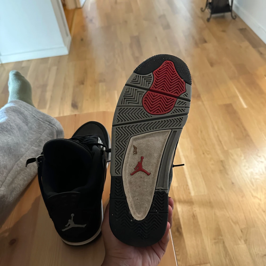 Jordan 4 black canvas - 93