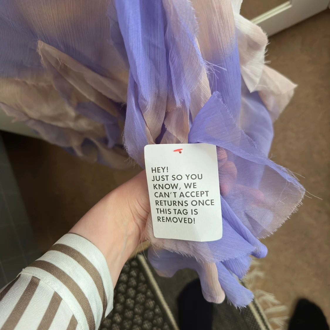 Maxiklänning i chiffong - 93