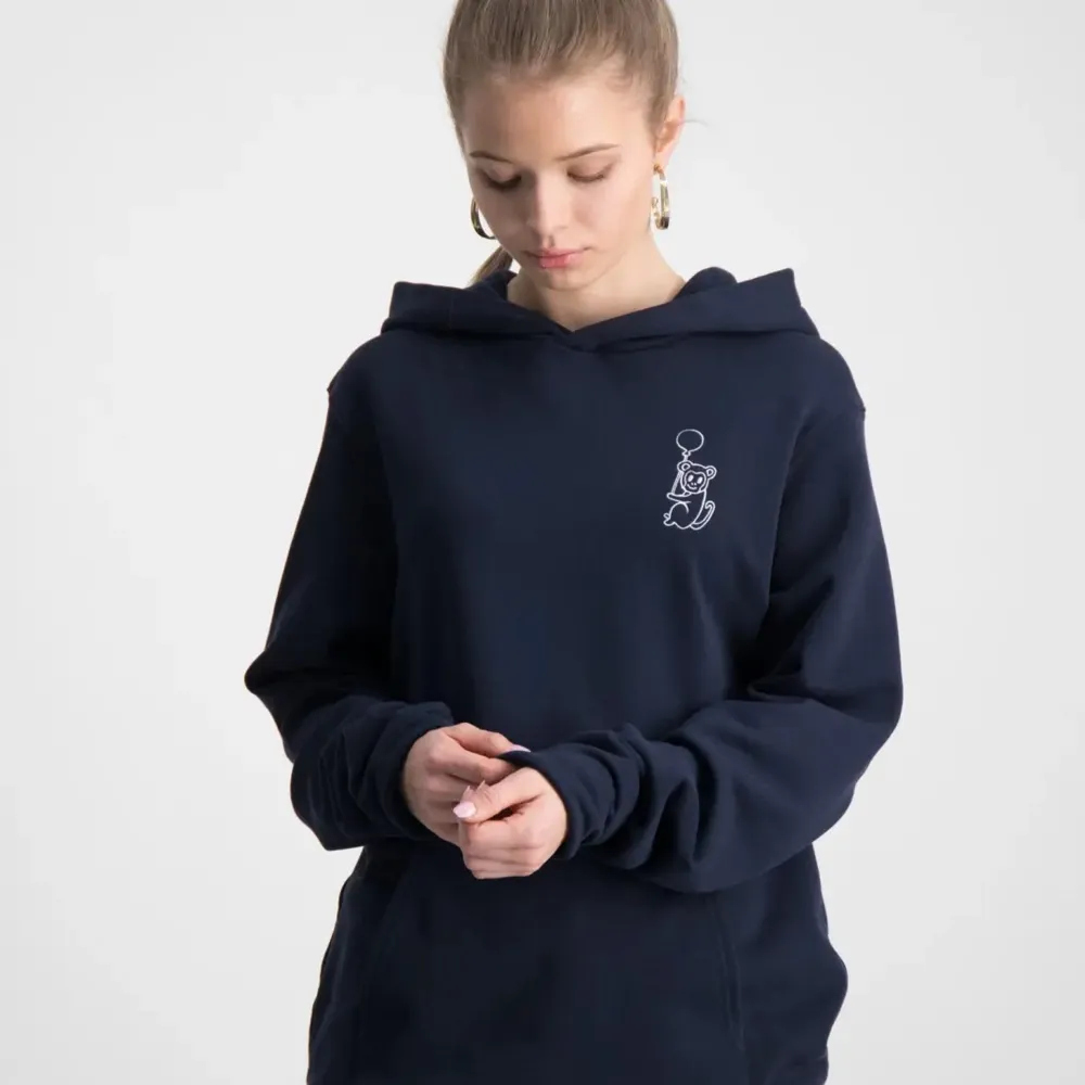 Matinblå Hoodie som på bilden. Ifrån kids brand store och strl 152/164. ( eller XS tror jag.) kom privat för mer bilder och ordinarie pris är 500kr. . Hoodies.