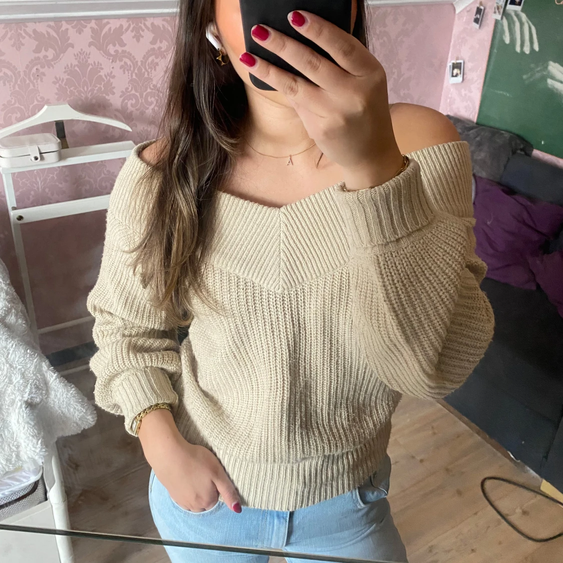 Stickad tröja från Gina Tricot✨🎀 - 90