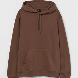 Hoodie - Brun hoodie från H&M, aldrig använd, storlek S, skriv för mer info!