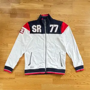 Sail racing zip tröja i stl: Large. Skick 8/10.