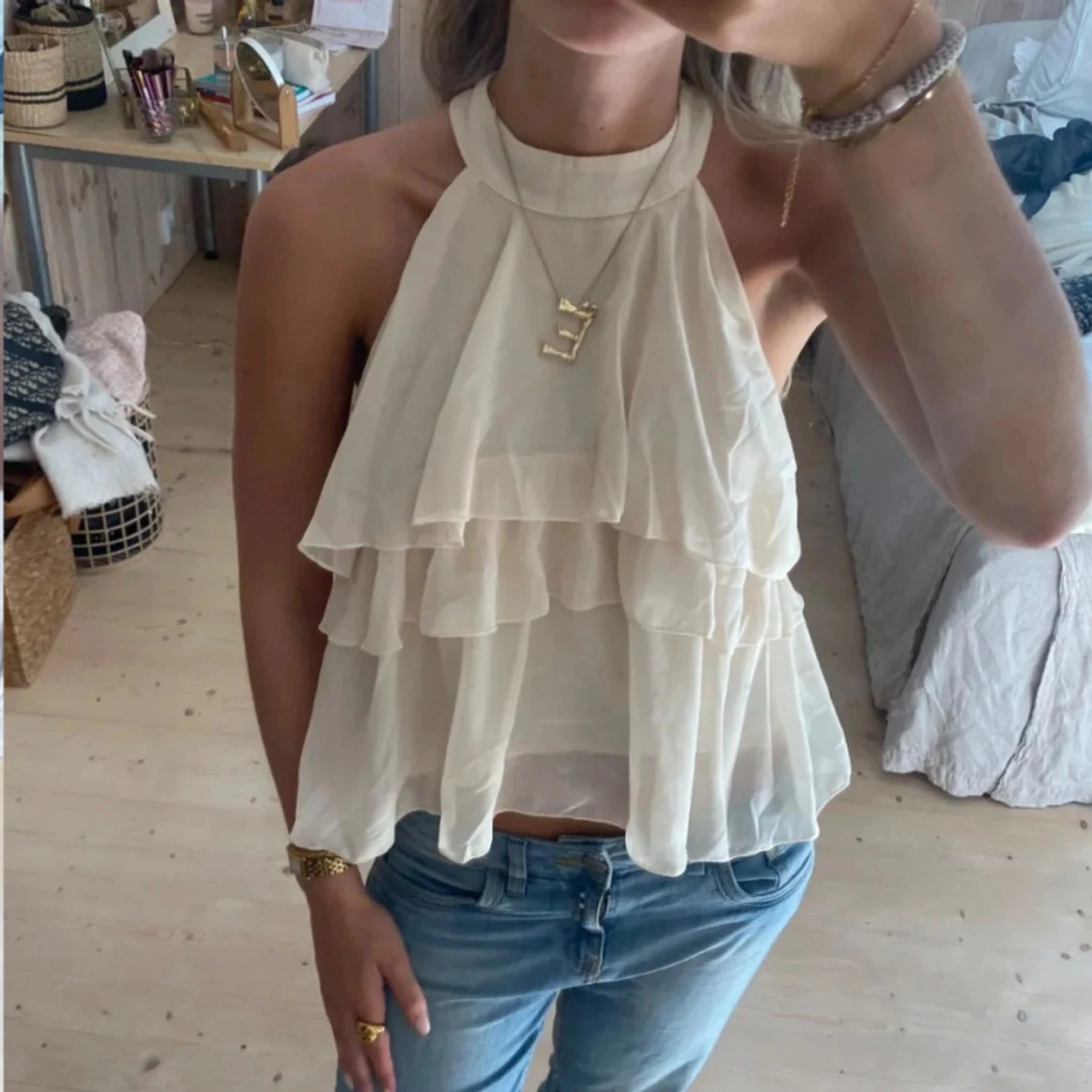 Halterneck topp - 93