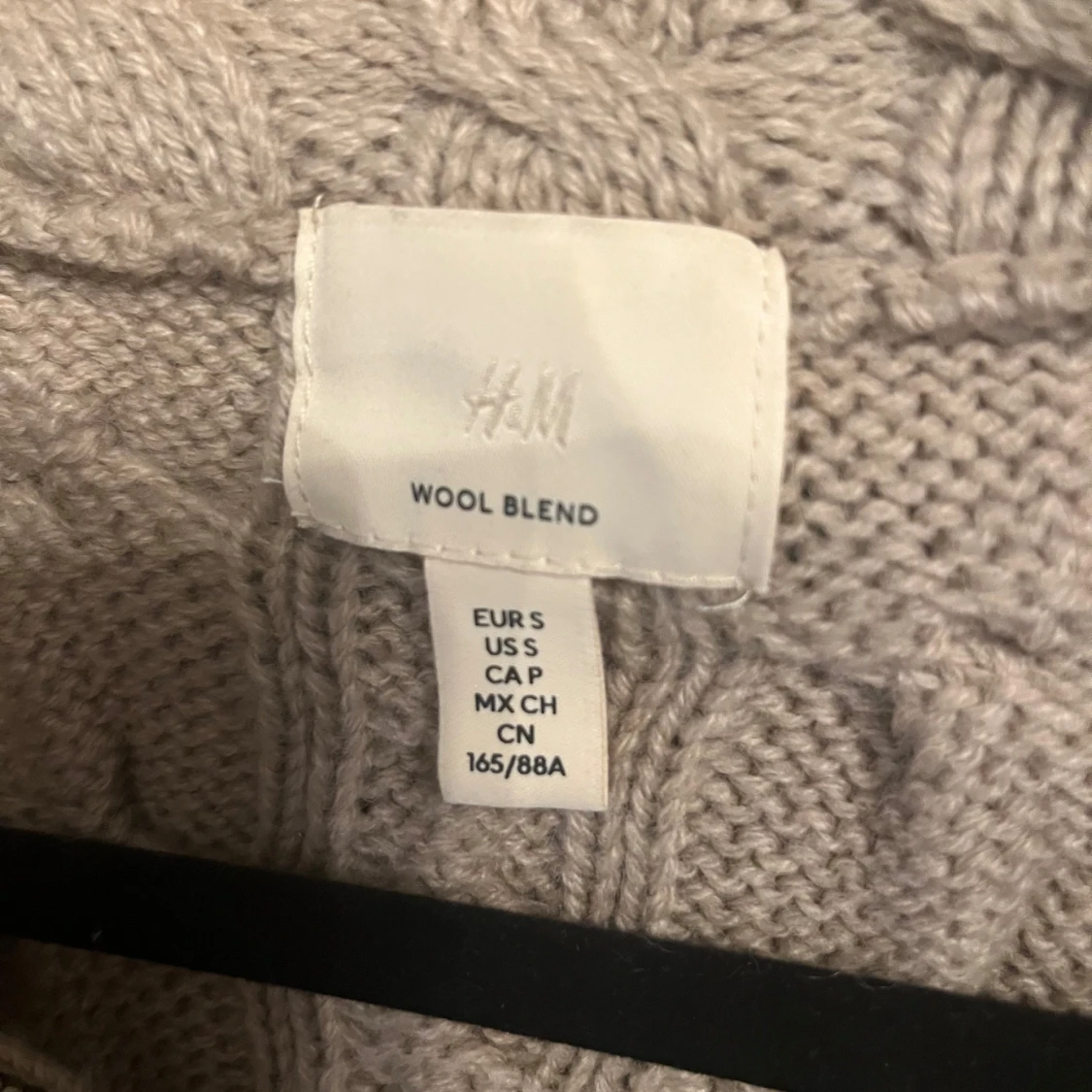 Stickad Tröja Oversized - 91